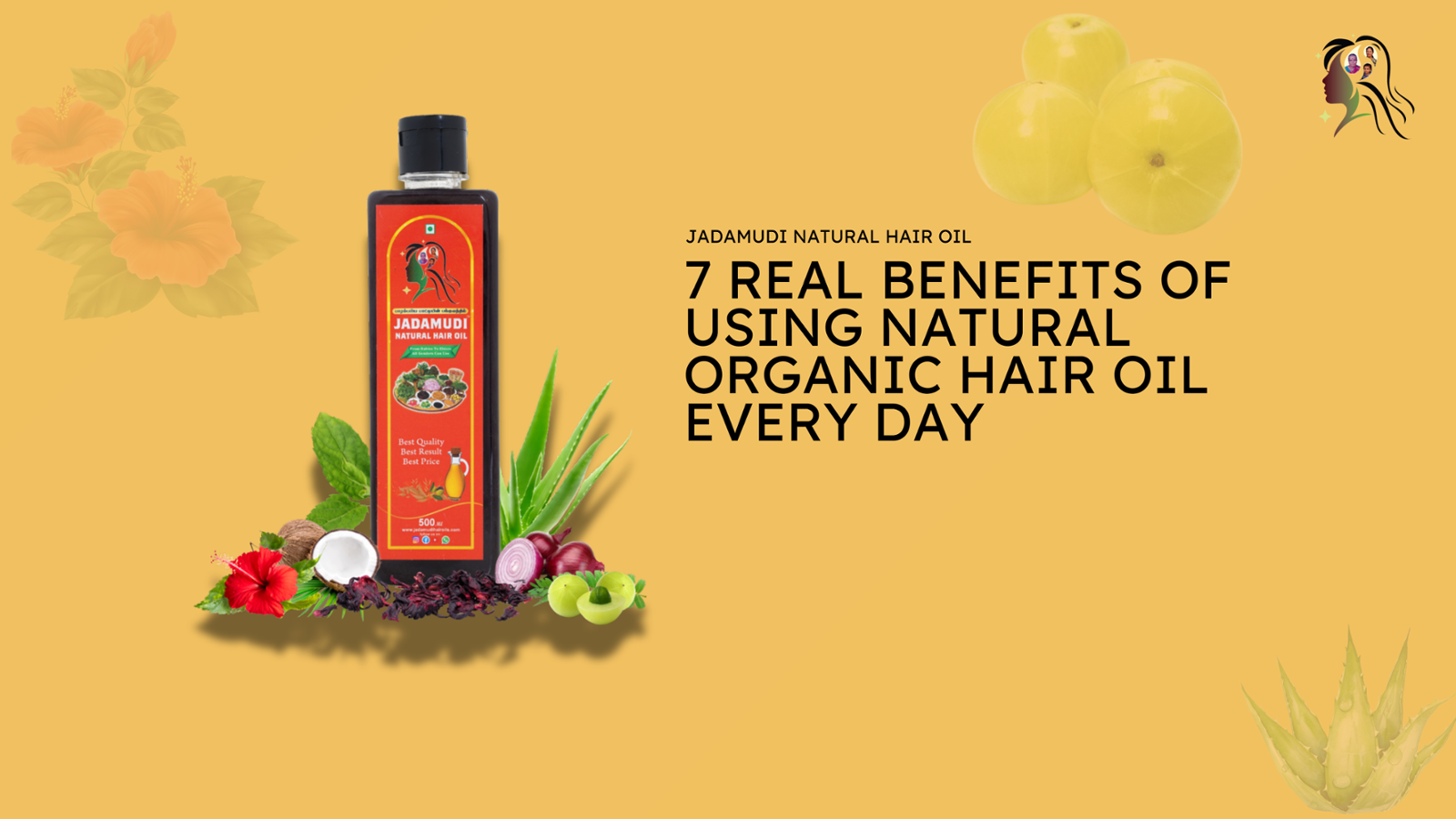 7 Benefits of Using Natural Organic Hair Oil Daily